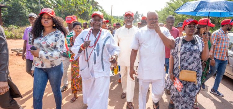 OJEZUA OFFICIALLY DECLARES TO PARTY LEADERS IN HIS WARD